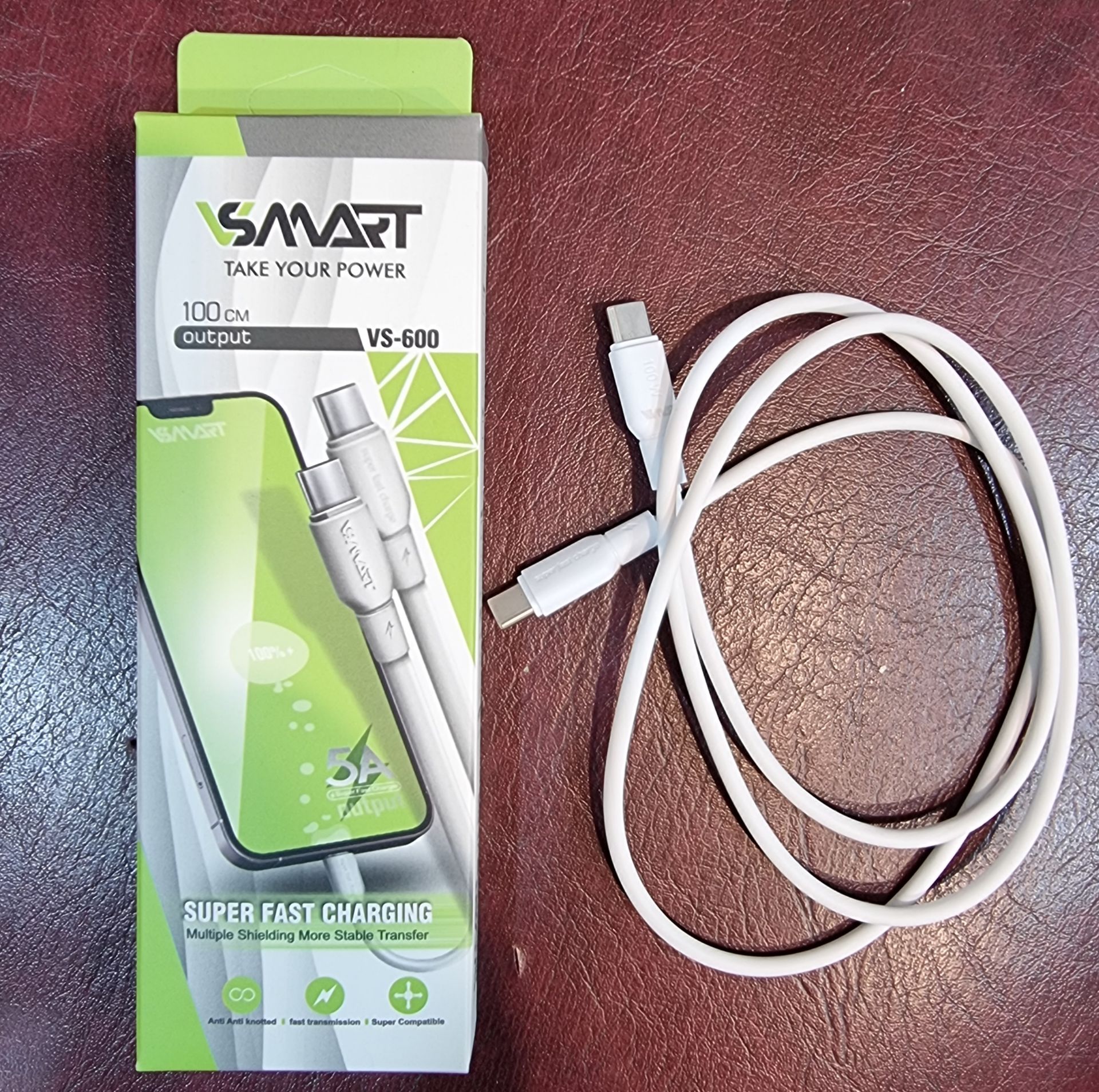 کابل USB-C وی اسمارت مدل VS-600 طول 1 متر
