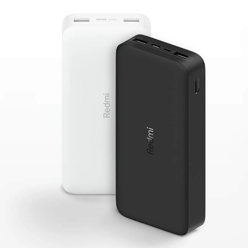 پاوربانک 18 وات شیائومی مدل Redmi ظرفیت 20000 میلی‌آمپرساعت