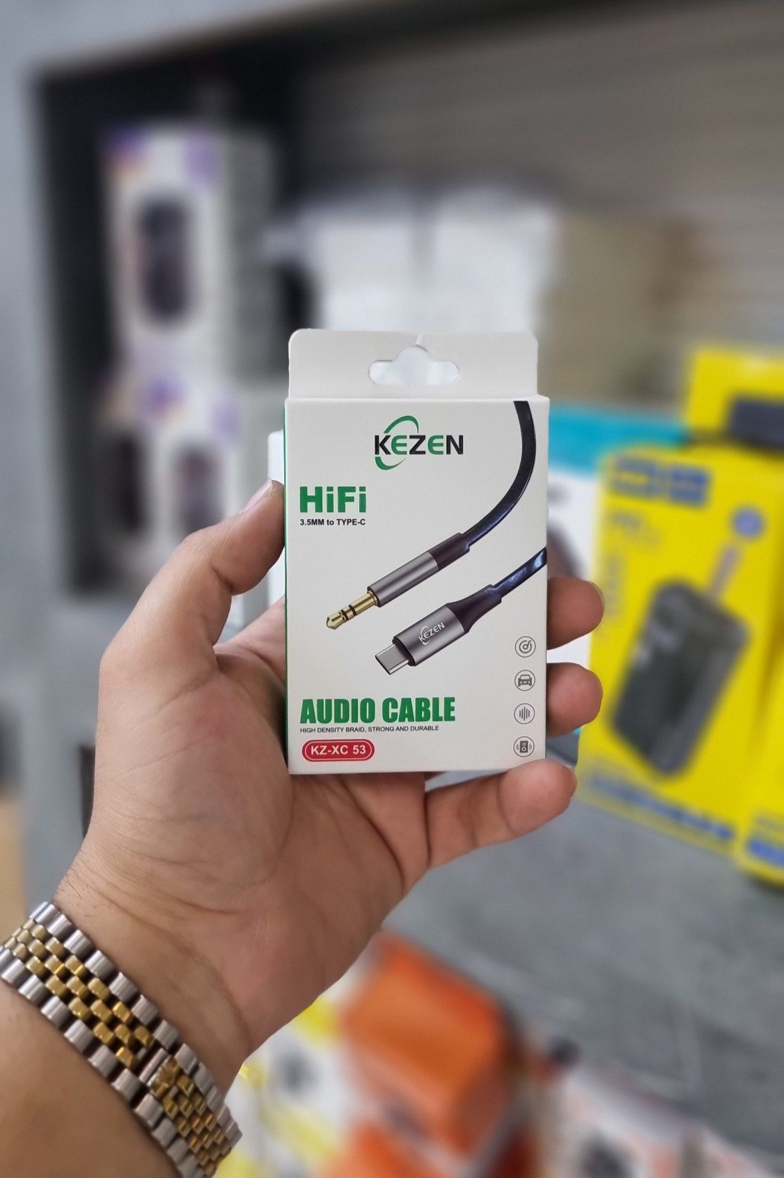 Kezen تایپ سی aux مدل KV-XC 53