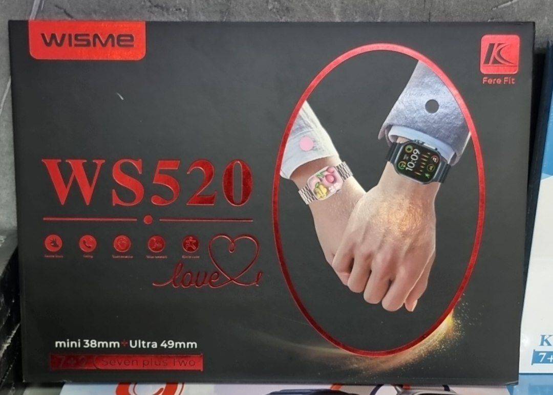 پک ساعت هوشمند ست زنانه و مردانه WISME WS520